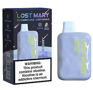 Blueberry Ice - OS5000 Lost Mary - 5000 Puffs - Elfbar