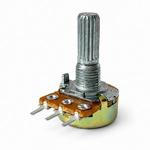 Potenciômetro 10K Linear L20 Haste 20mm 3T WH148-1