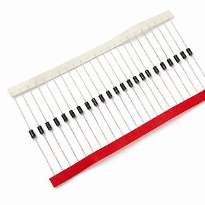 Diodo 1N4007 Fitado Retificador Eletrônico Kit 10 Unidades