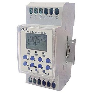 TIMER INTERRUPTOR HORARIO CLB-40 100-240VCA CLIP
