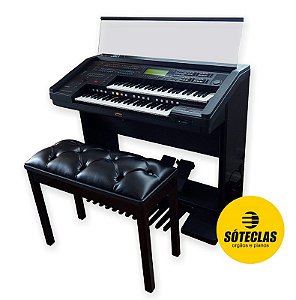 Orgao Yamaha EL900m Serie Especial Black Piano. Customizado!
