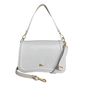 Bolsa Coutro Legítimo Duas Alças Luzon Off White