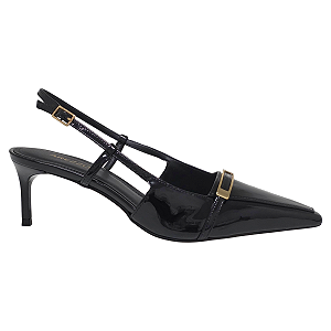 Scarpin Arezzo Salto Médio Slingback Fivela A136280004