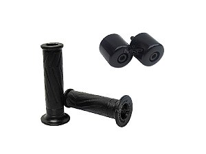 Par De Manoplas + Pesos de Guidão Xt 660r Modelo Original Renascença e Dmt