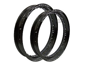 Aros Viper Street 21x1.85 17x2.15 Falcon Sahara Xlx Xt Preto Brilho