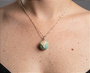 Colar Difusor de Óleo Essencial em Cerâmica – Parceria Estúdio Breeu