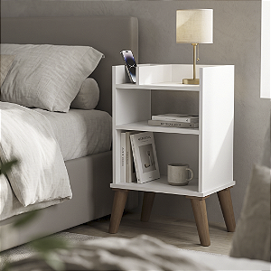 Mesa de Cabeceira Verona Elegante Modernos e Minimalistas para Quartos