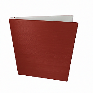 Álbum 15x21 / 20x25 25mm Cetim Vermelho p/ até 90 fotos 302/006