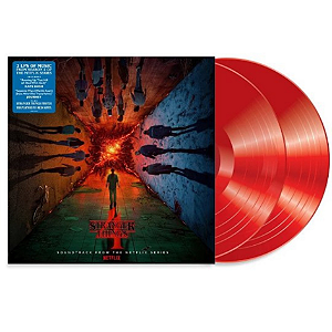 VINIL STRANGER THINGS 4: SOUNDTRACK FROM THE NETFLIX SERIES ( LIMITED EDITION RED VINYL )
