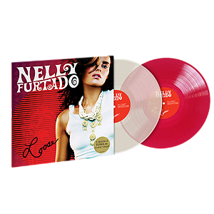 VINIL NELLY FURTADO LOOSE: EXCLUSIVE MILKY CLEAR & RUBY RED