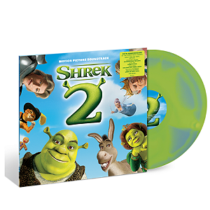 VINIL SHREK 2 (ORIGINAL MOTION PICTURE SOUNDTRACK) SKY BLUE & GREEN MIX 1LP
