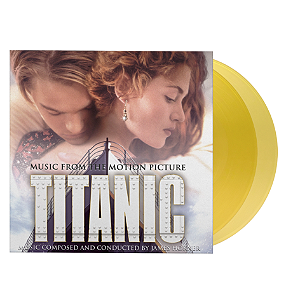 VINIL TITANIC TITANIC  YELLOW LP -  JAMES HORNER