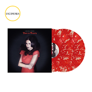Vinil Chelsea Wolfe - Pain Is Beauty - 12" Red/transparent Splatter ( Encomenda Exclusiva)