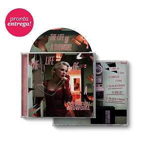 Cd Taylor Swift - The Life of a Showgirl (Dressing Room Rehearsal Version)