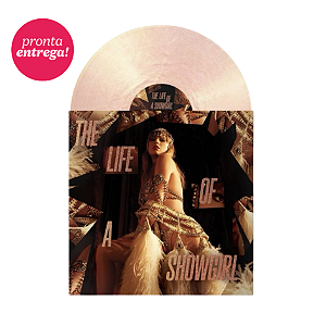 ( LEIA DESCRIÇÃO: Vinil Taylor Swift The Life of a Showgirl Summertime Spritz Pink Shimmer