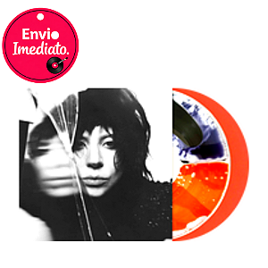 Vinil Lady Gaga Mayhem ( Split Orange And Black Liquid Lp) ( Leia Descrição)