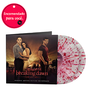 Vinil The Twilight Saga Breaking Dawn Part 1 - Limited Milky Clear & Red Splatter