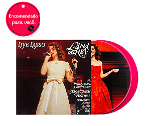 Vinil Lana Del Rey 2Xlp Live Lasso (Pink Coloured Vinyls) With Illustrated D Side ( Leia Descrição) Unnoficial