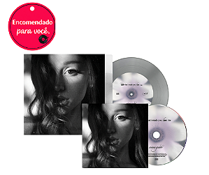 Vinil Single Ariana Grande + CD - Hate That I Made You Love Me - Fluffy Tail Gray 7"