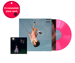 Vinil Olivia Rodrigo Olivia Rodrigo - You Seem Pretty Sad For A Girl So In Love Pink -Autografado