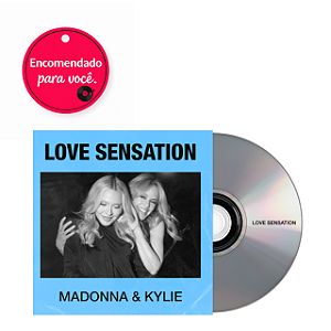 CD Madonna & Kylie - Love Sensation (Uk Cd Edition) Baby Blue