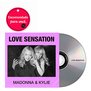 CD Madonna & Kylie - Love Sensation (AU Cd Edition) Purple
