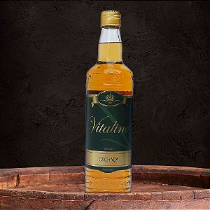 Cachaça Vitalina Ouro Garrafa UAI 670ml