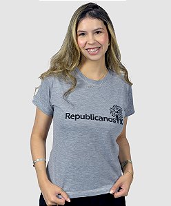 Camiseta Fresh Mescla Republicanos10 - Feminina