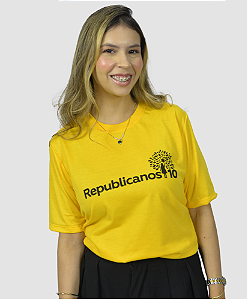 Camiseta Fresh Amarela Republicanos10 - Feminina