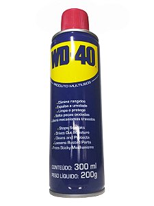 WD-40 Tradicional Desengripante Aerosol Multiuso Lata 300ML Original