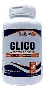Glico 500mg - Nathus - 60 Cápsulas