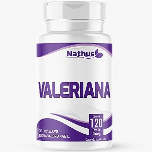 Valeriana 500mg - Nathus - 120 Cápsulas