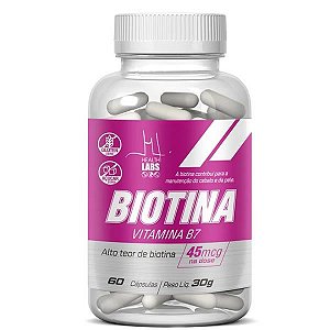 Biotina 60 cápsulas - Health Labs