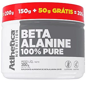 Beta Alanina 100% Pura 200g - Atlhetica Nutrition