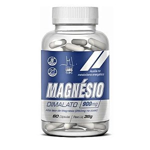 Magnésio Dimalato 60 cápsulas - Health Labs