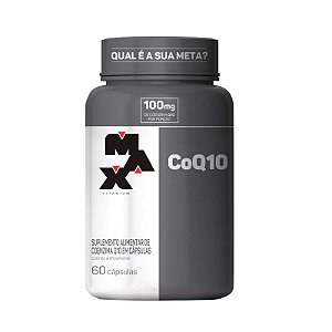 CoQ10 60 Cápsulas - Max Titanium