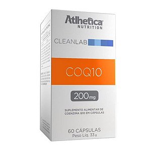 CleanLab CoQ10 200mg - Atlhetica Nutrition
