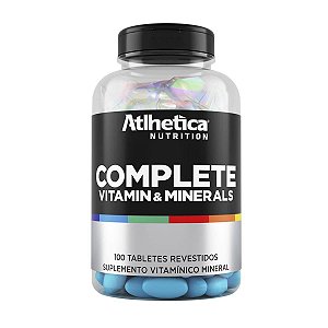 Complete Vitamin & Minerals 100 tablets - Atlhetica Nutrition