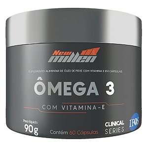 Ômega 3 com Vitamina E 60 cápsulas - New Millen