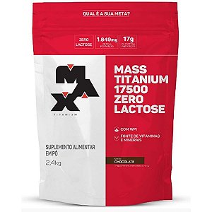 Mass Titanium Zero Lactose 2.4Kg - Max Titanium