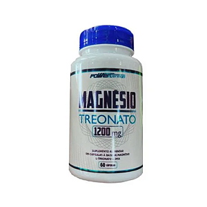 Magnésio Treonato 1200mg 60 cápsulas - Power Nutrition