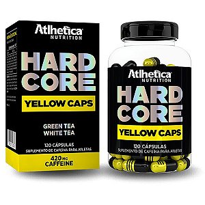Hardcore Yellow Caps (Termogênico) - Atlhetica Nutrition