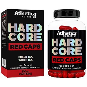 Hardcore Red Caps (Termogênico) - Atlhetica Nutrition