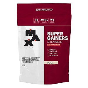 Super Gainers (hipercalórico) - Max Titanium