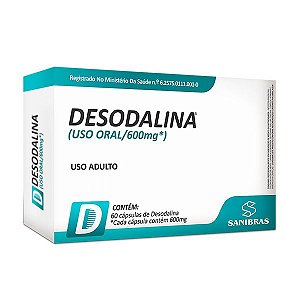 Desodalina 60 Comprimidos - Sanibras