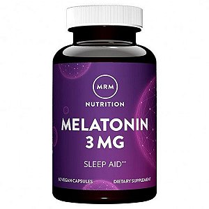 Melatonina 3mg 60 cápsulas  (Importada) - MRM Nutrition