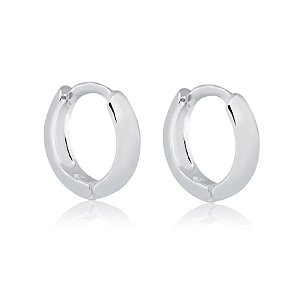 Brinco Argola Básica Lisa Pequena