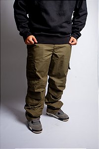 CALÇA CARGO UTILITY RIPSTOP MSTOCK VERDE