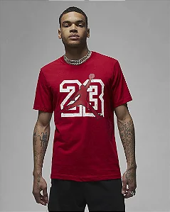 Camiseta Jordan Flight Essentials Vermelha