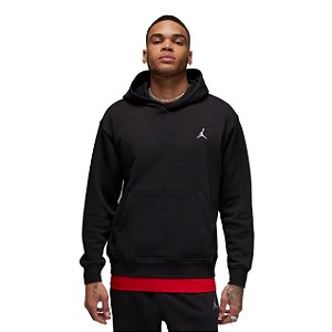 Moletom Jordan Brooklyn Fleece Canguru Preto